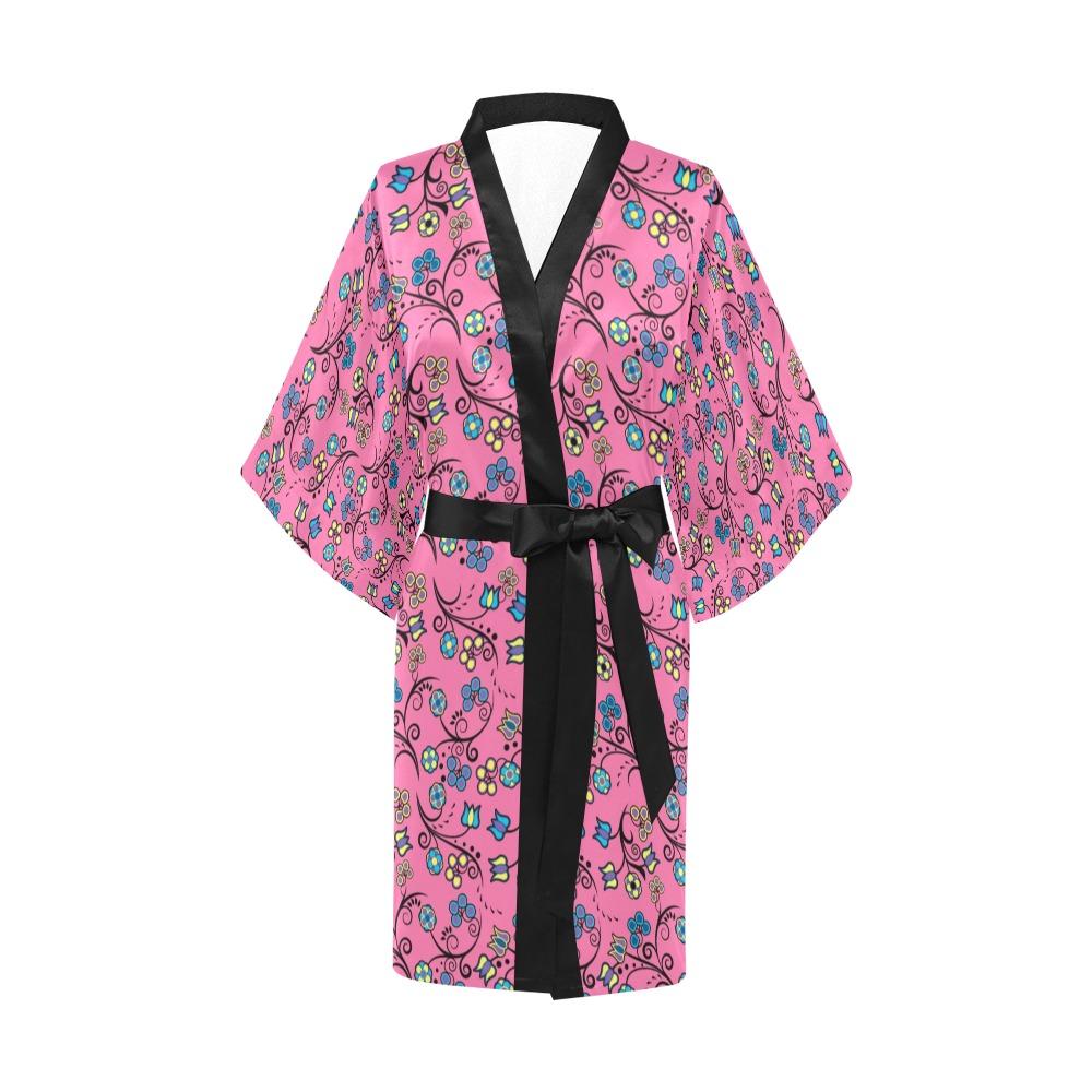 Blue Trio Bubblegum Kimono Robe Artsadd 