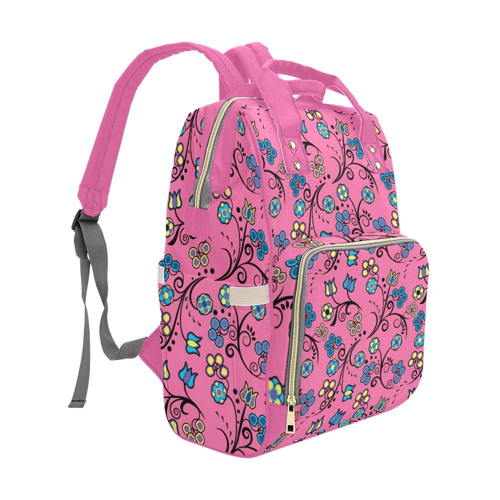 Blue Trio Bubblegum Multi-Function Diaper Backpack/Diaper Bag (Model 1688) bag e-joyer