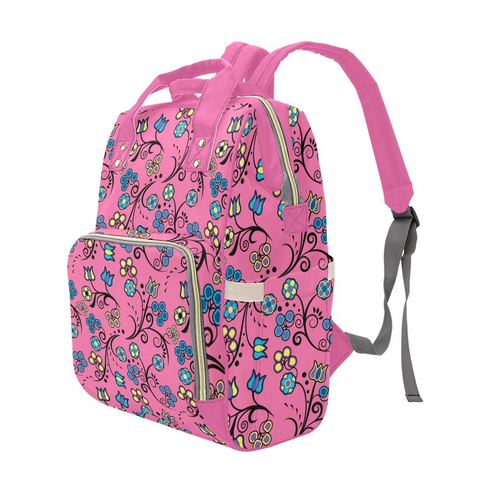 Blue Trio Bubblegum Multi-Function Diaper Backpack/Diaper Bag (Model 1688) bag e-joyer