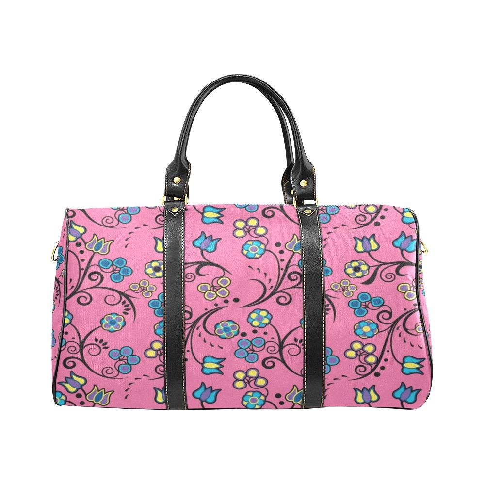 Blue Trio Bubblegum New Waterproof Travel Bag/Small (Model 1639) bag e-joyer