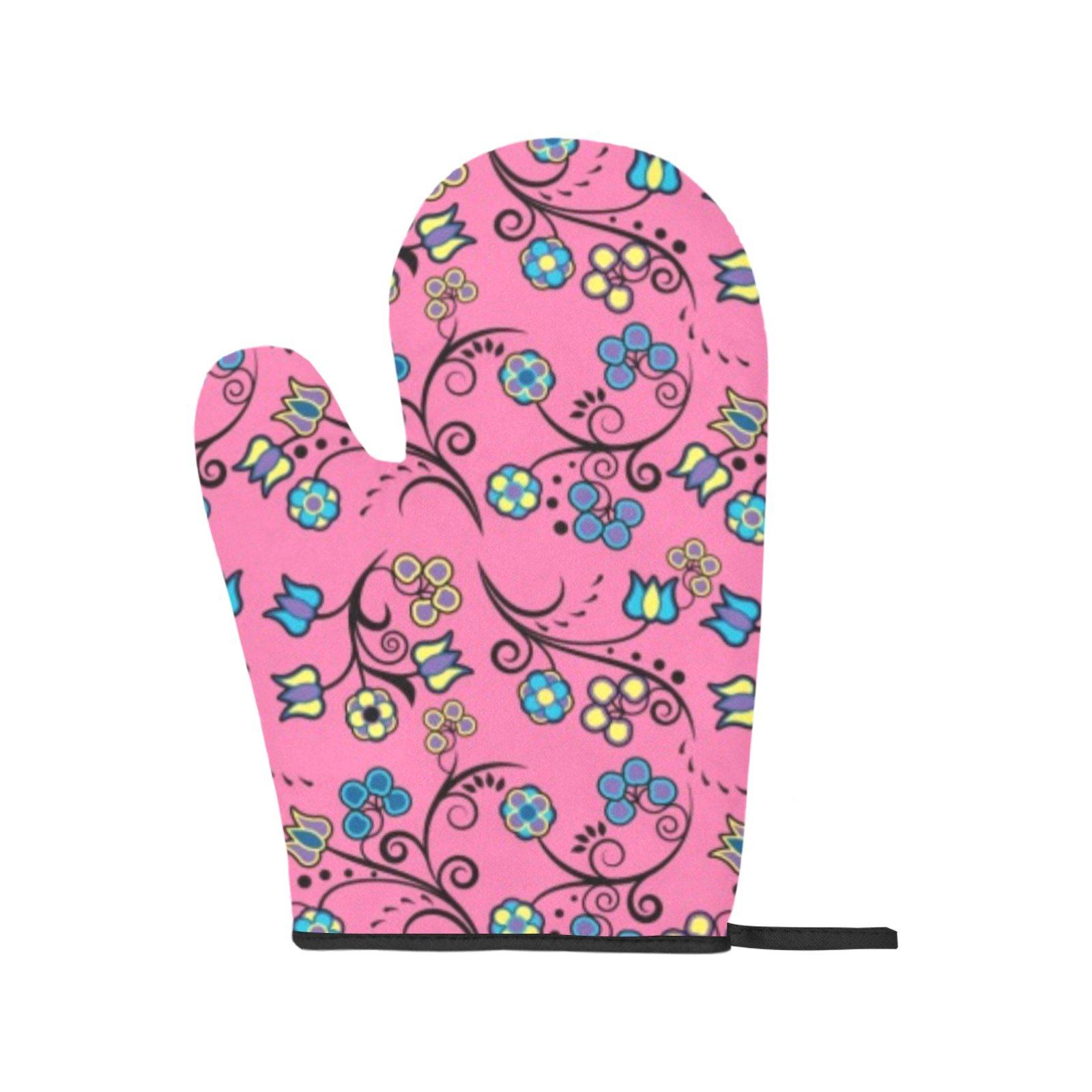 Blue Trio Bubblegum Oven Mitt & Pot Holder Oven Mitt & Pot Holder e-joyer