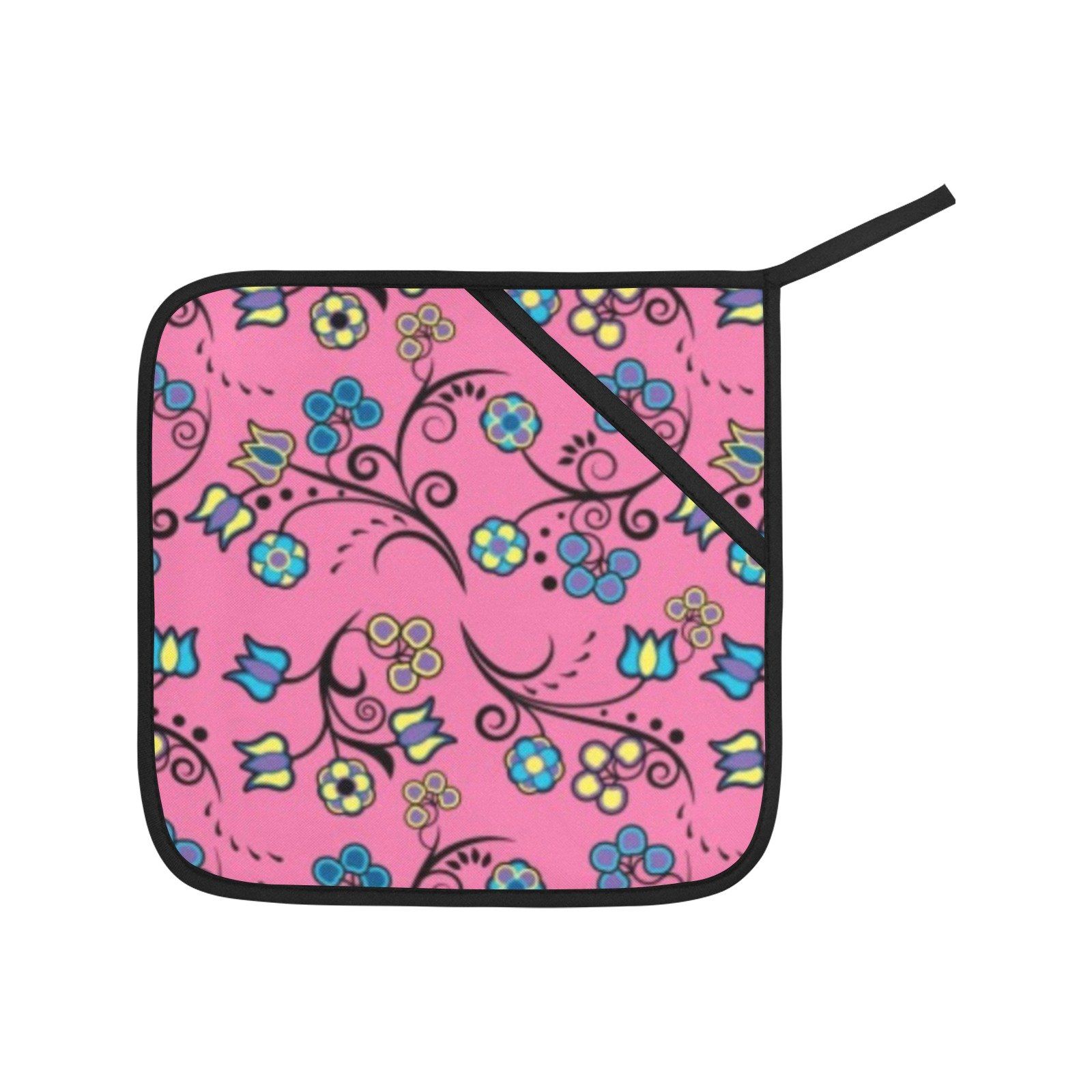 Blue Trio Bubblegum Oven Mitt & Pot Holder Oven Mitt & Pot Holder e-joyer