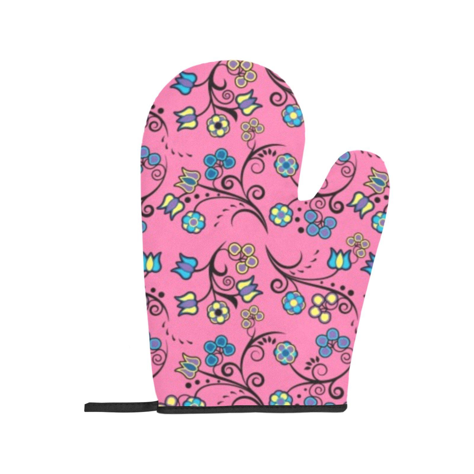 Blue Trio Bubblegum Oven Mitt & Pot Holder Oven Mitt & Pot Holder e-joyer