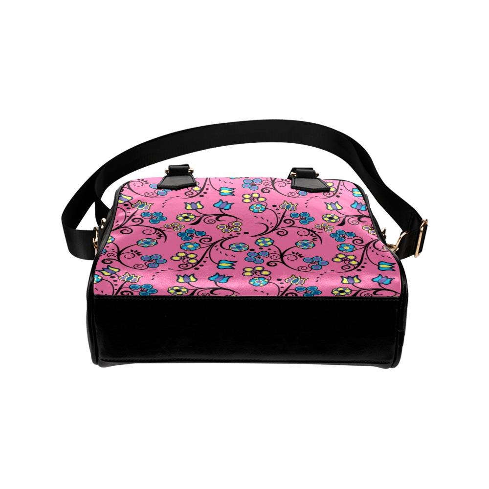 Blue Trio Bubblegum Shoulder Handbag (Model 1634) bag e-joyer
