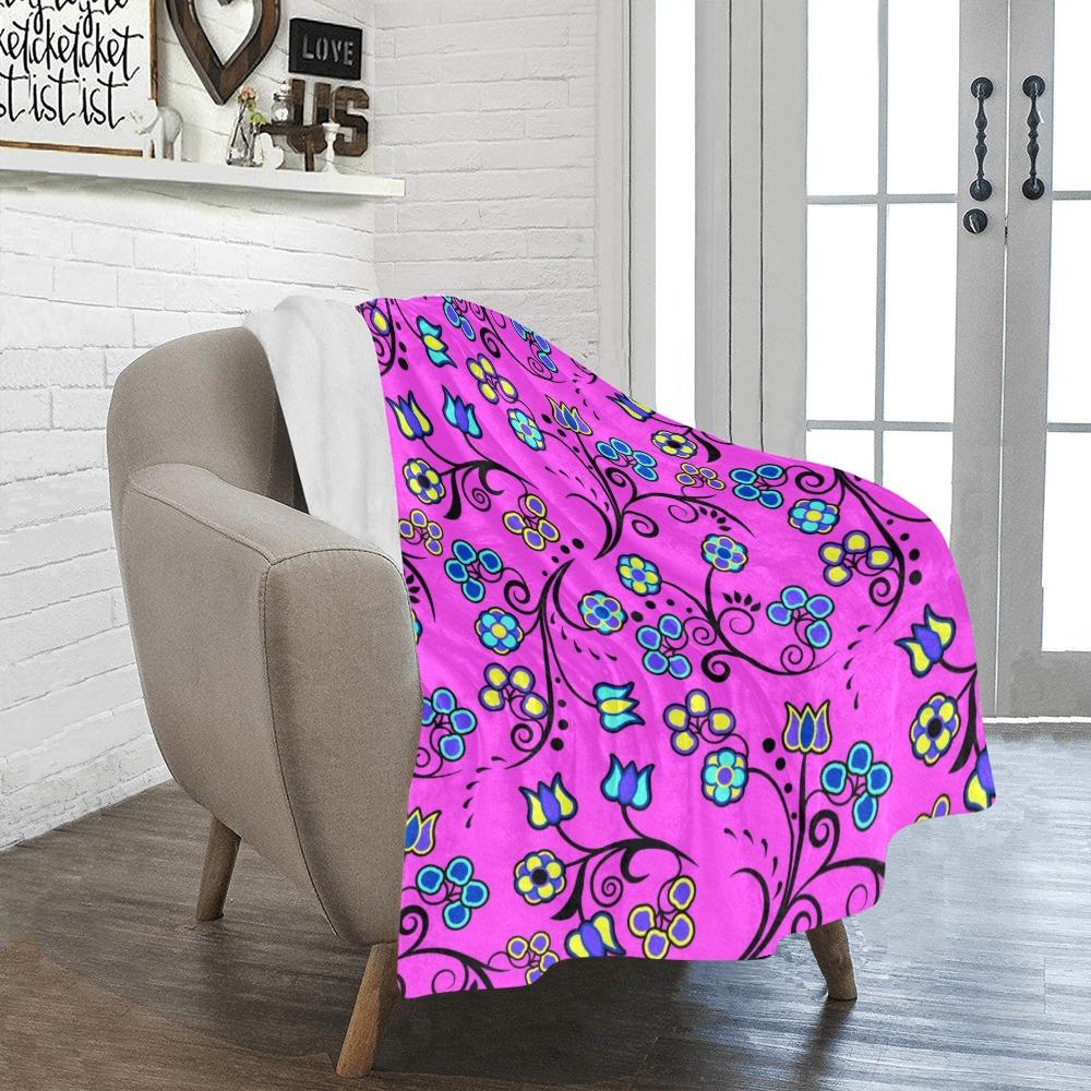 Blue Trio Bubblegum Ultra-Soft Micro Fleece Blanket 40"x50" blanket e-joyer