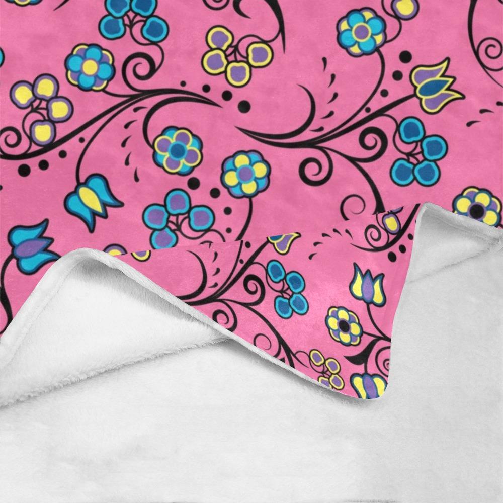 Blue Trio Bubblegum Ultra-Soft Micro Fleece Blanket 60"x80" blanket e-joyer