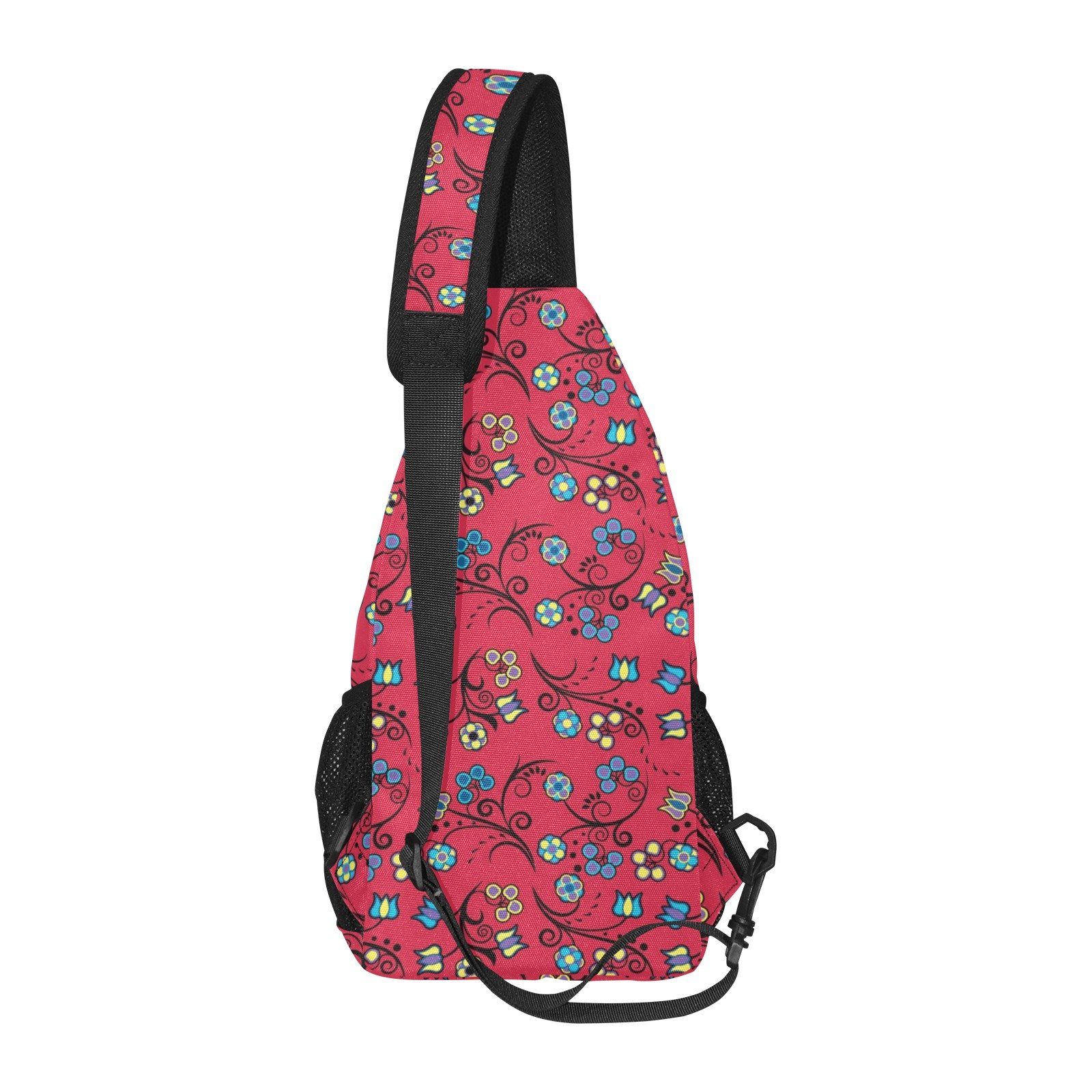 Blue Trio Cardinal All Over Print Chest Bag (Model 1719) All Over Print Chest Bag (1719) e-joyer