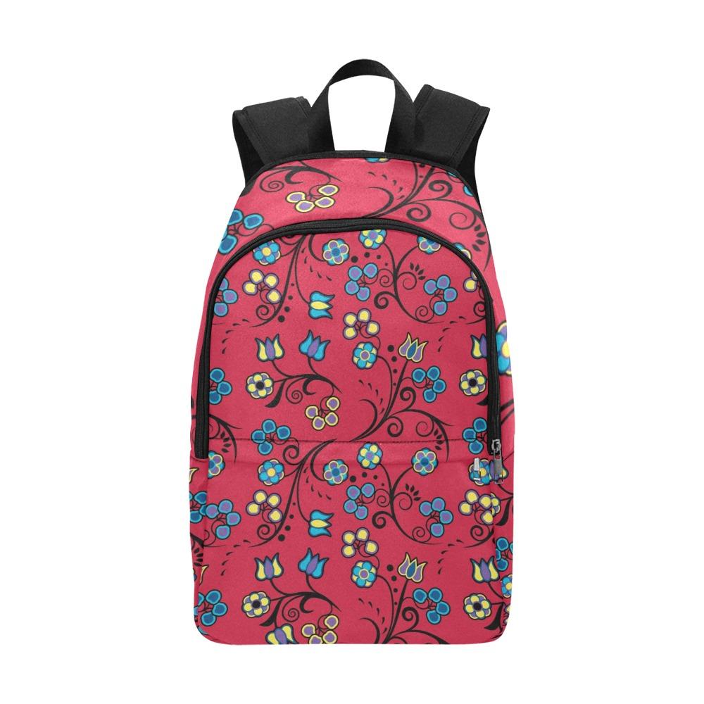 Blue Trio Cardinal Fabric Backpack for Adult (Model 1659) bag e-joyer