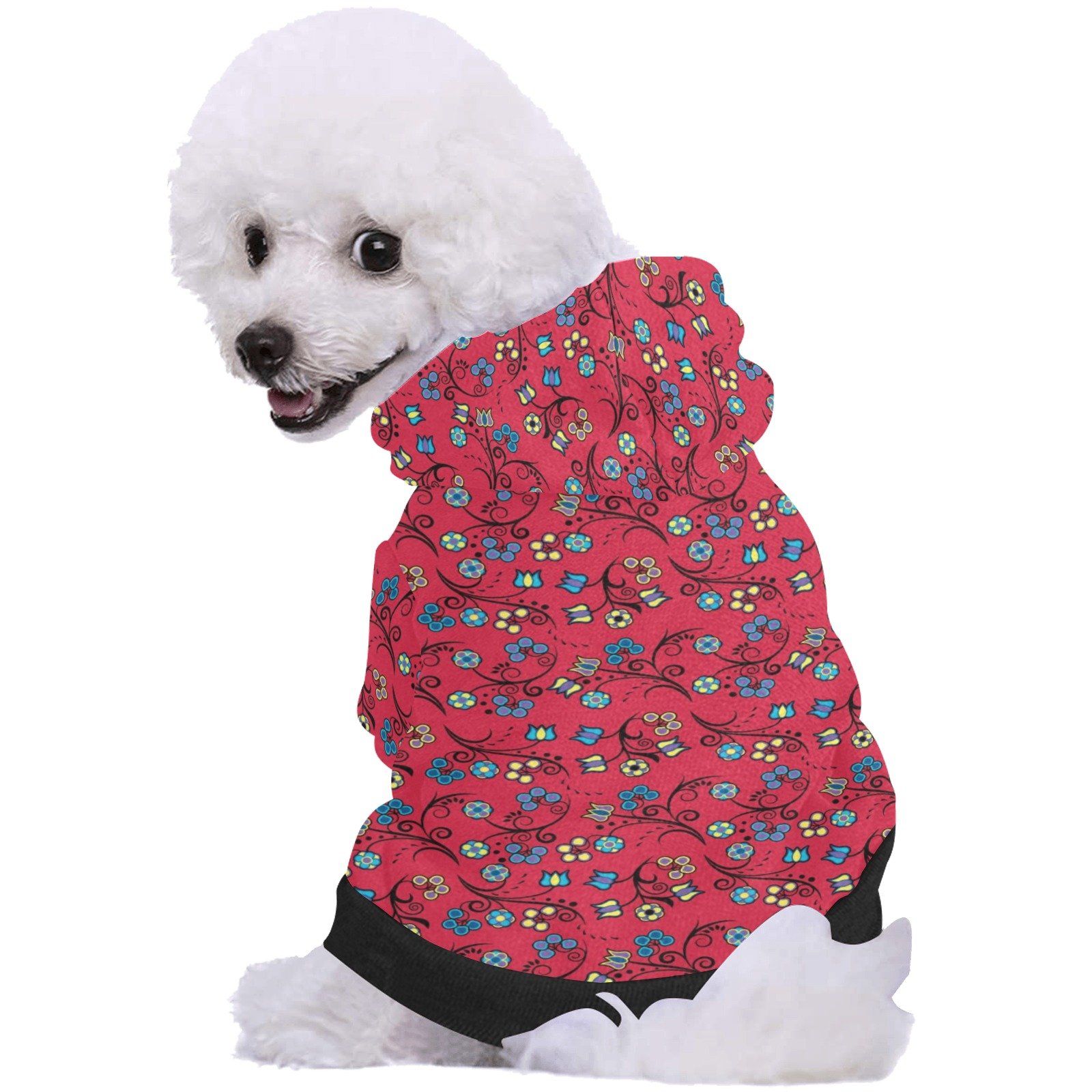 Blue Trio Cardinal Pet Dog Hoodie Pet Dog Hoodie e-joyer