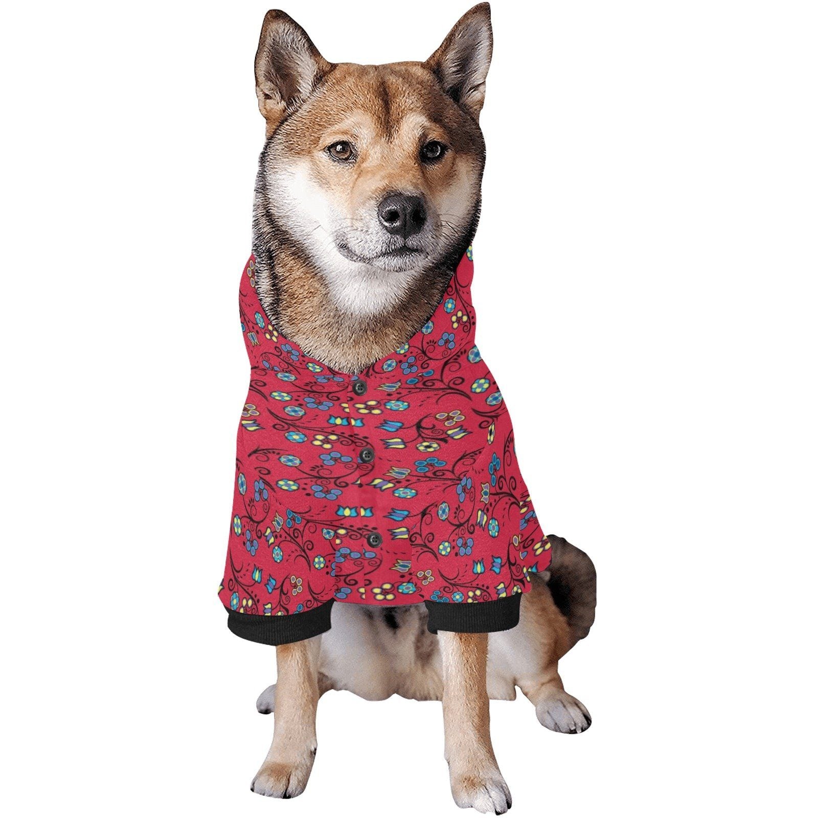 Blue Trio Cardinal Pet Dog Hoodie Pet Dog Hoodie e-joyer