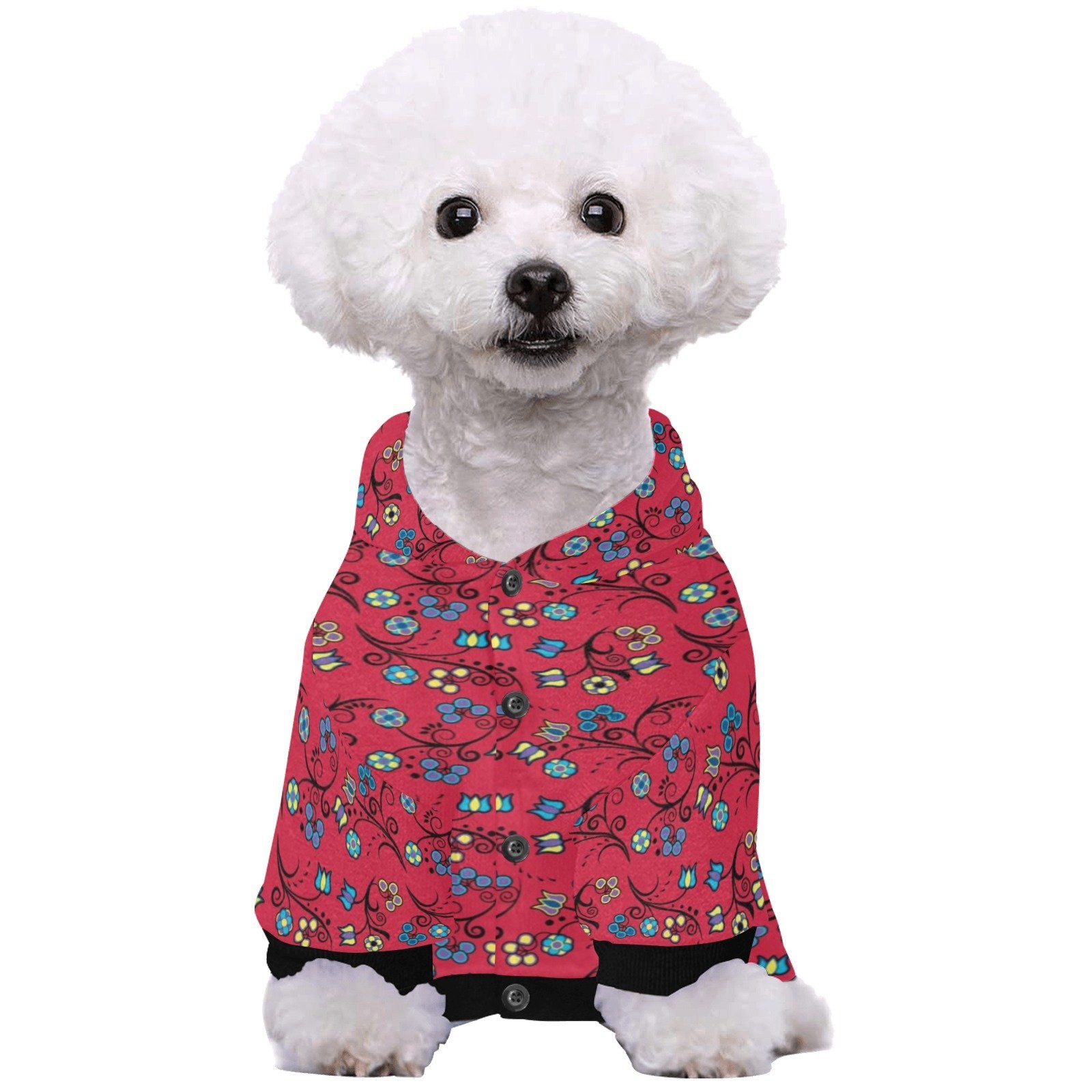 Blue Trio Cardinal Pet Dog Hoodie Pet Dog Hoodie e-joyer