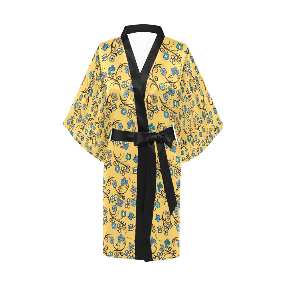 Blue Trio Tuscan Kimono Robe Artsadd