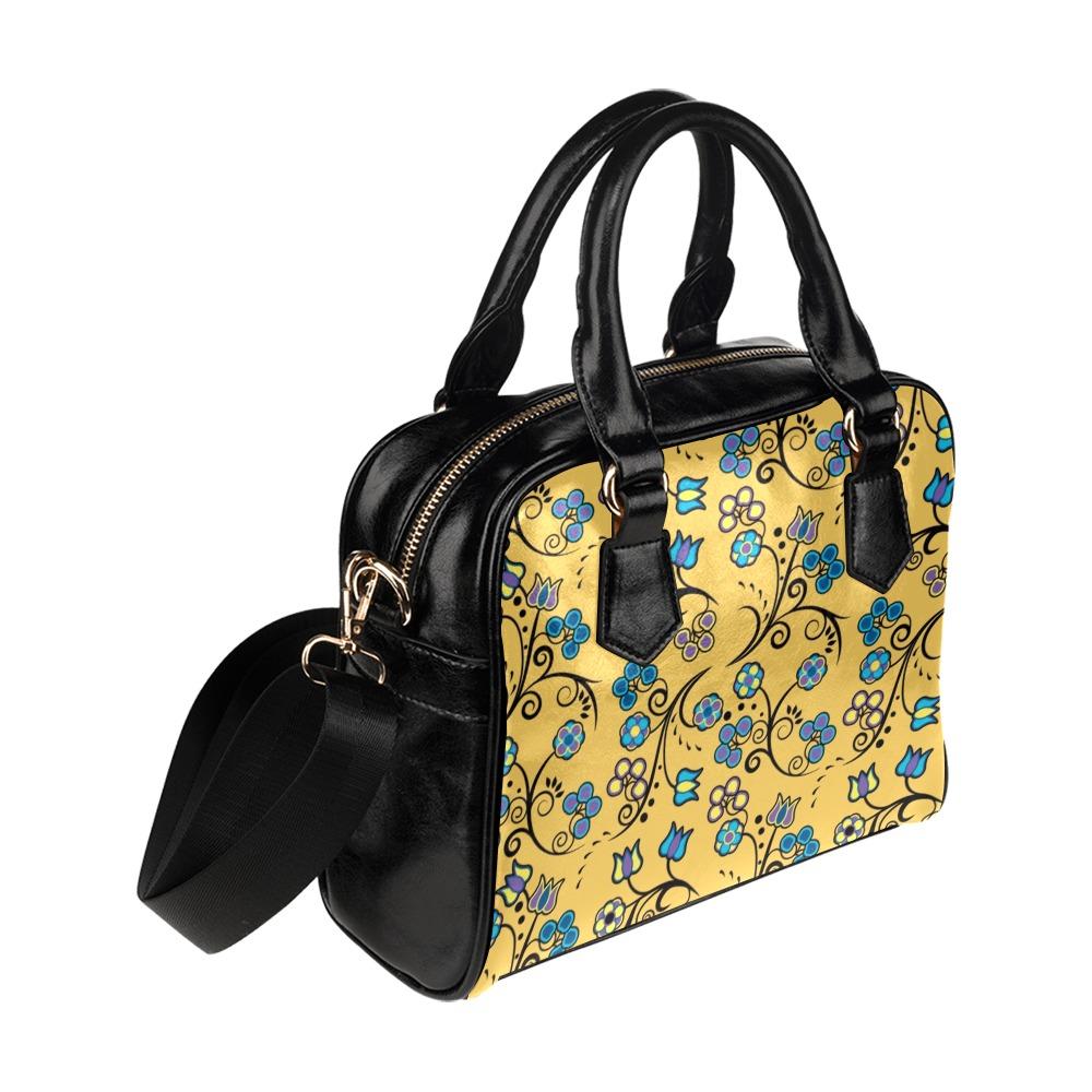 Blue Trio Tuscan Shoulder Handbag (Model 1634) bag e-joyer