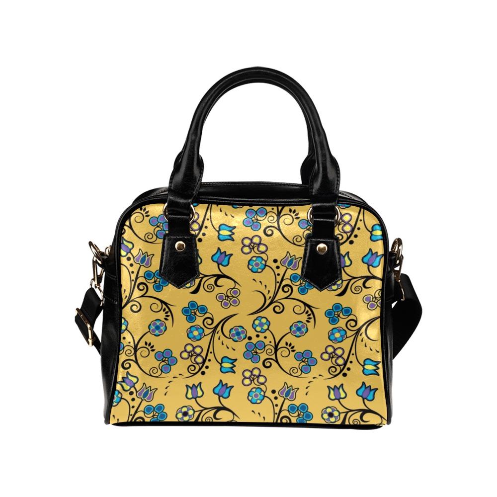 Blue Trio Tuscan Shoulder Handbag (Model 1634) bag e-joyer