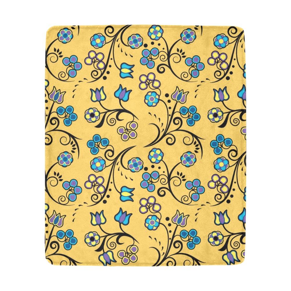 Blue Trio Tuscan Ultra-Soft Micro Fleece Blanket 50"x60" blanket e-joyer 
