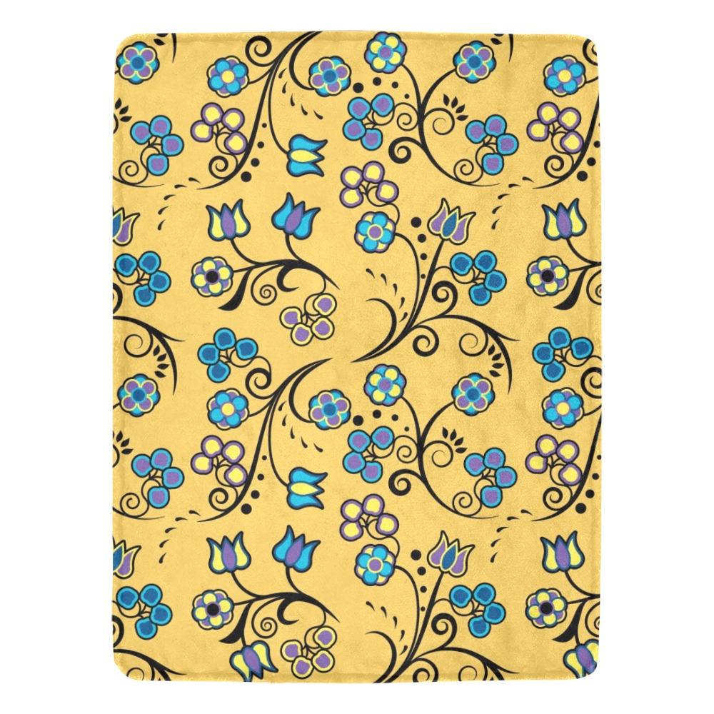 Blue Trio Tuscan Ultra-Soft Micro Fleece Blanket 60"x80" blanket e-joyer