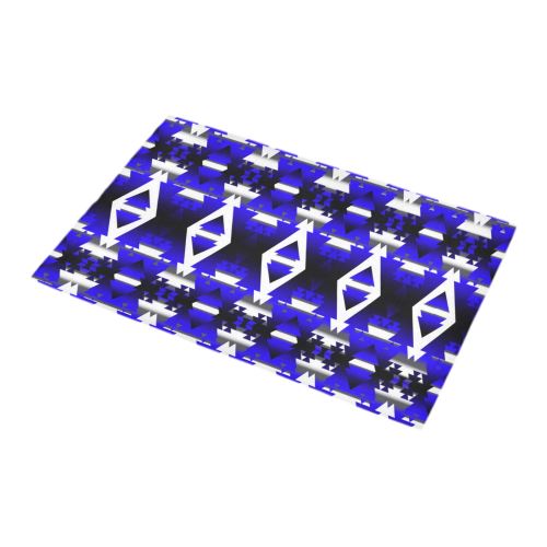 Blue Winter Camp Bath Rug 16''x 28'' Bath Rug 16''x 28'' e-joyer