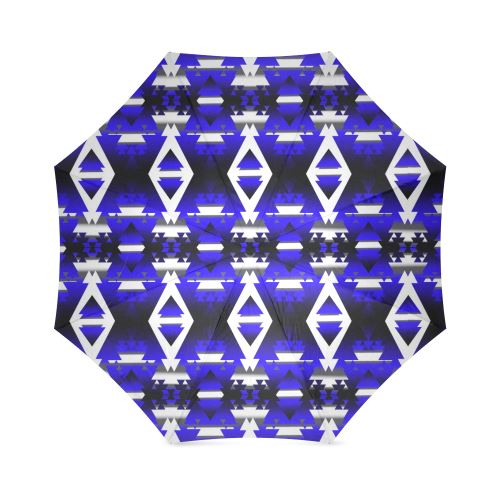 Blue Winter Camp Foldable Umbrella Foldable Umbrella e-joyer