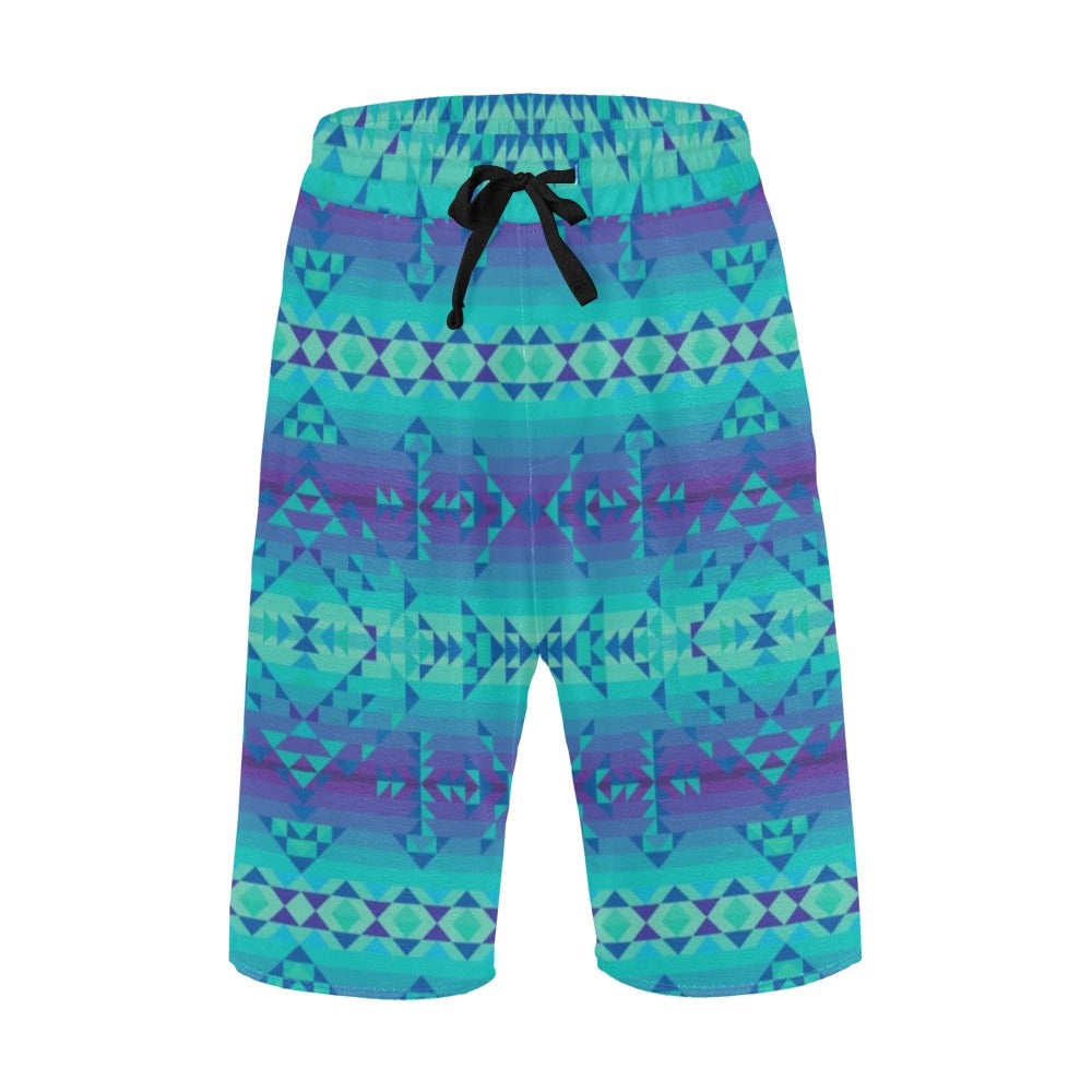 Borealis Men's All Over Print Casual Shorts (Model L23) short e-joyer