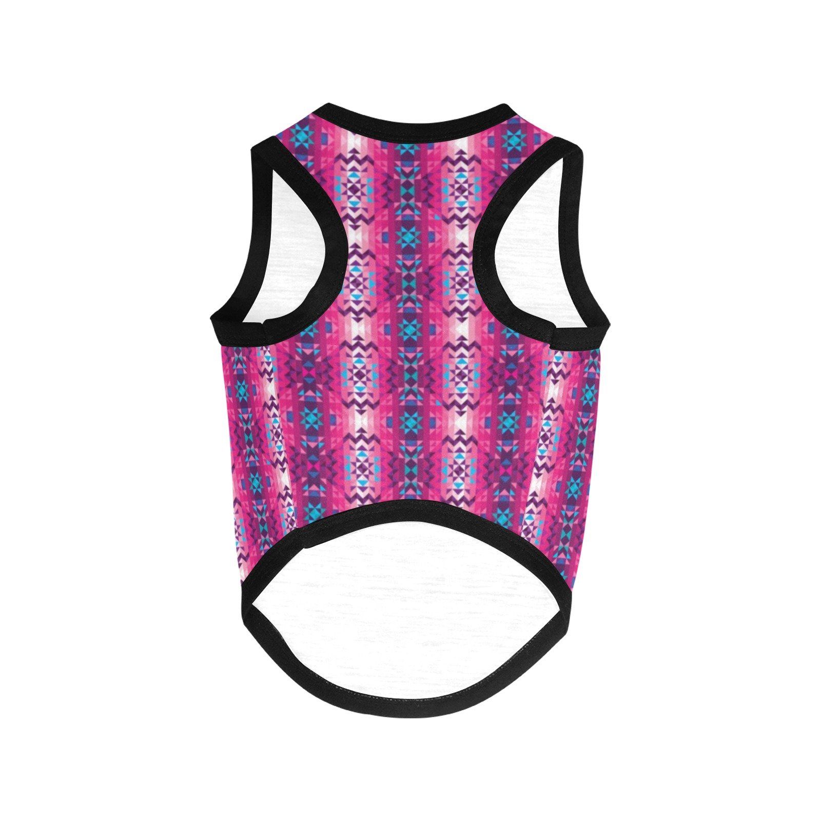 Bright Wave All Over Print Pet Tank Top Pet Tank Top e-joyer