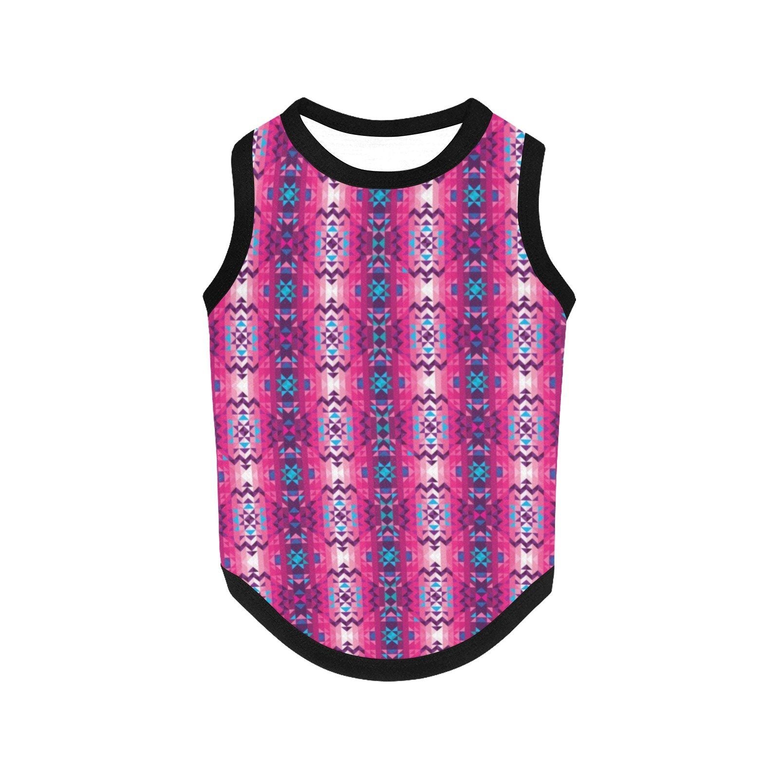 Bright Wave All Over Print Pet Tank Top Pet Tank Top e-joyer