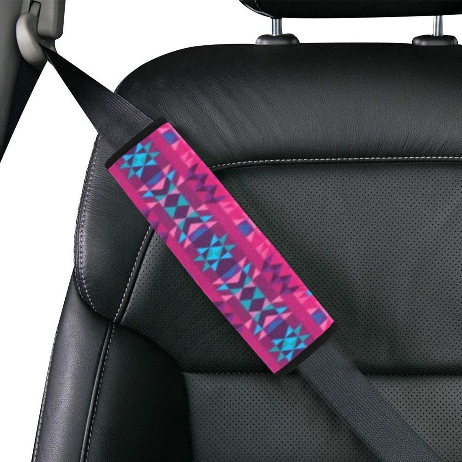 Bright Wave Car Seat Belt Cover 7''x12.6'' (Pack of 2) Car Seat Belt Cover 7x12.6 (Pack of 2) e-joyer