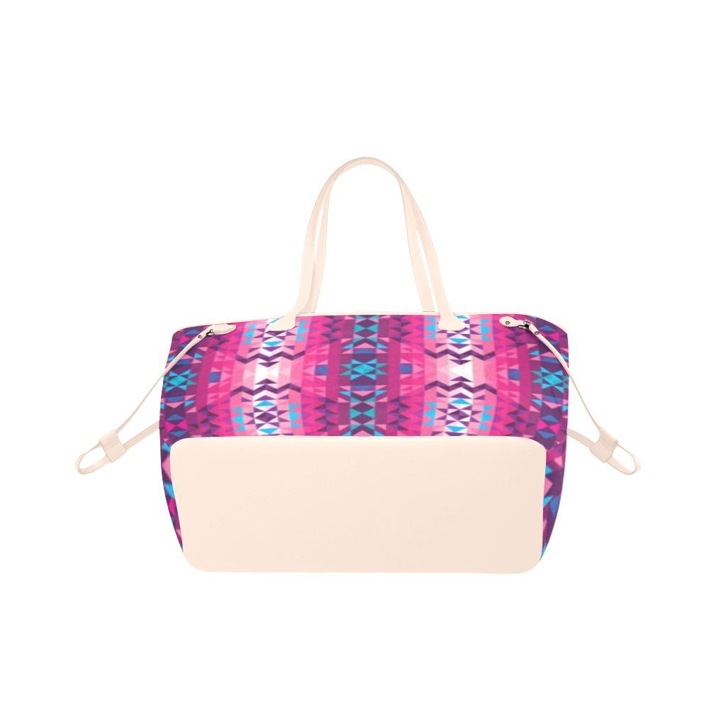 Bright Wave Clover Canvas Tote Bag (Model 1661) Clover Canvas Tote Bag (1661) e-joyer
