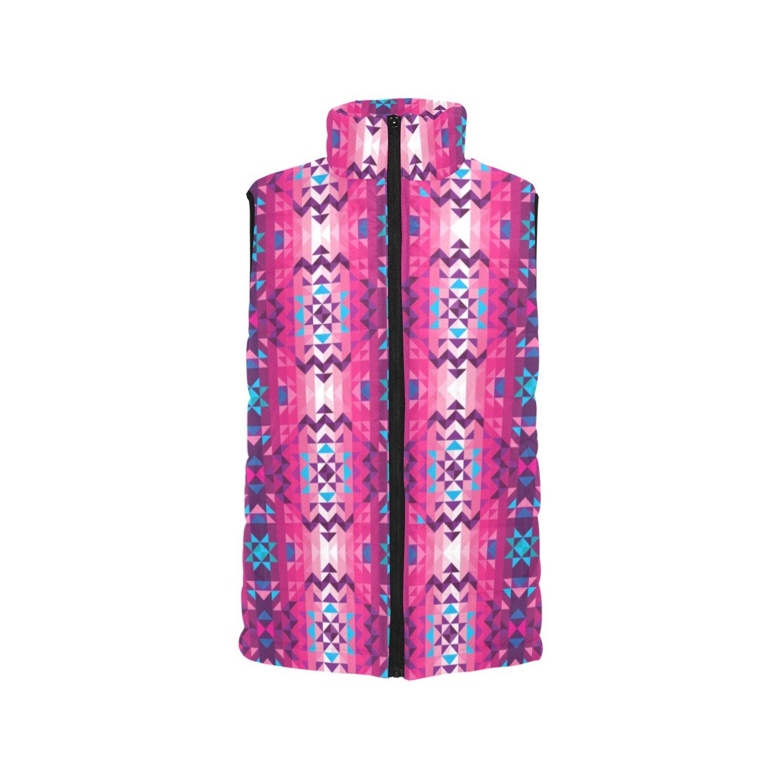 Bright Wave Men's Padded Vest Jacket (Model H44) Men's Padded Vest Jacket (H44) e-joyer