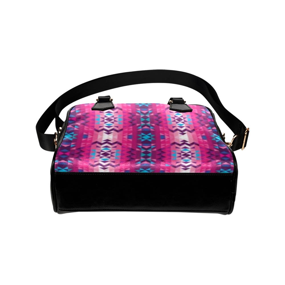Bright Wave Shoulder Handbag (Model 1634) Shoulder Handbags (1634) e-joyer