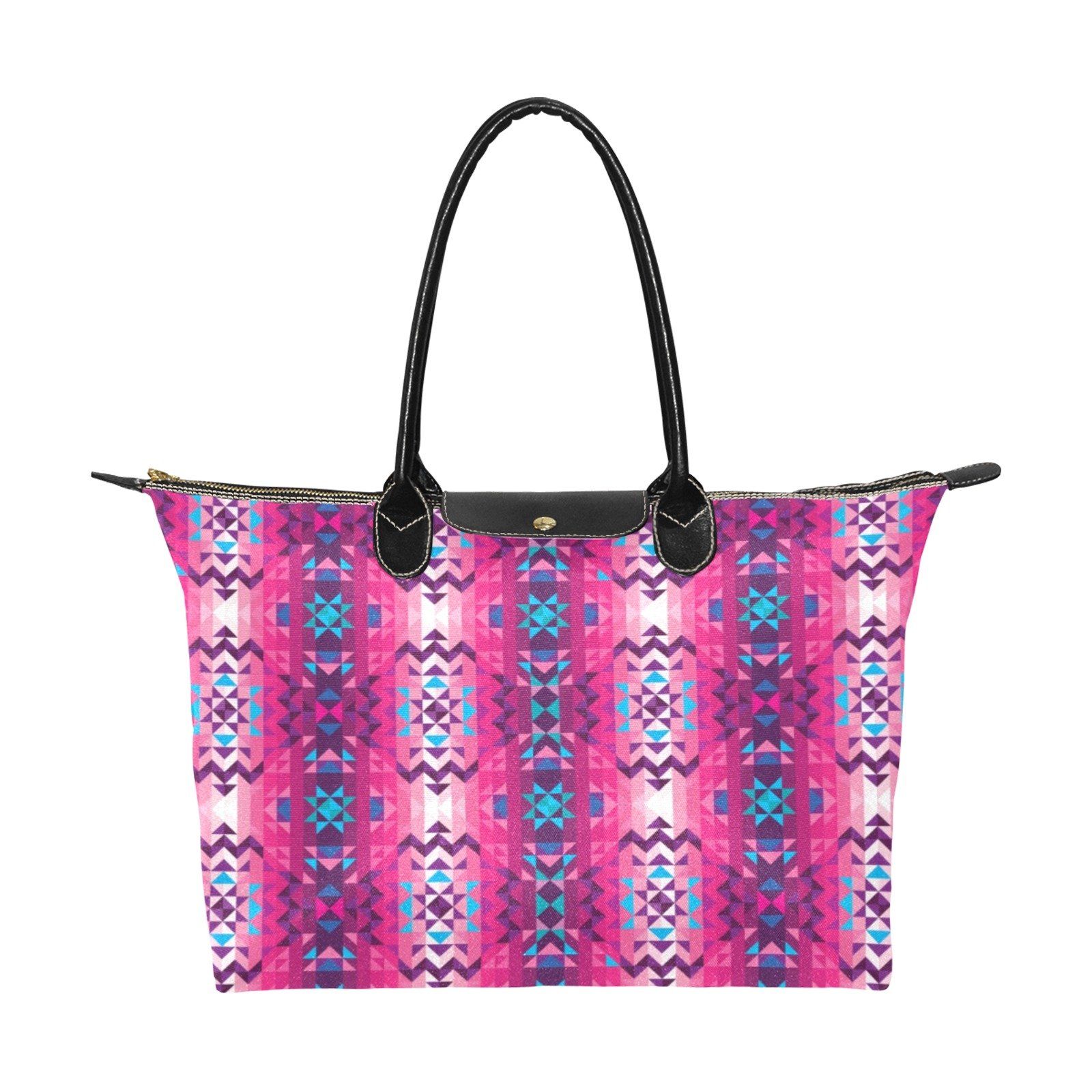 Bright Wave Single-Shoulder Lady Handbag (Model 1714) bag e-joyer