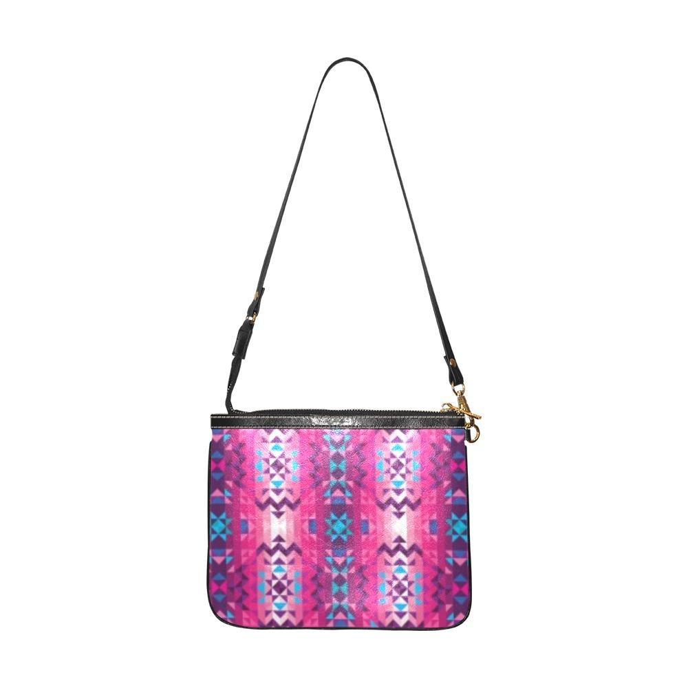 Bright Wave Small Shoulder Bag (Model 1710) Small Shoulder Bag (1710) e-joyer