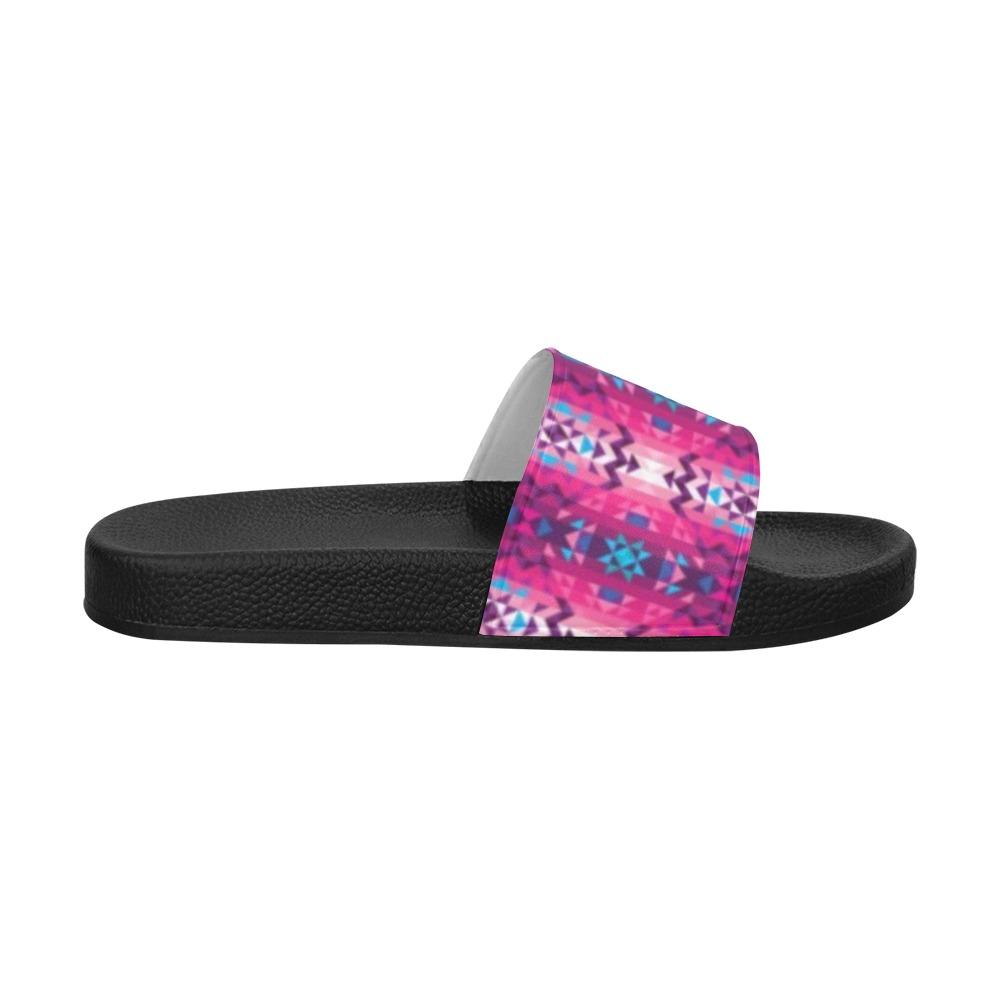 Bright Wave Women's Slide Sandals (Model 057) Women's Slide Sandals (057) e-joyer