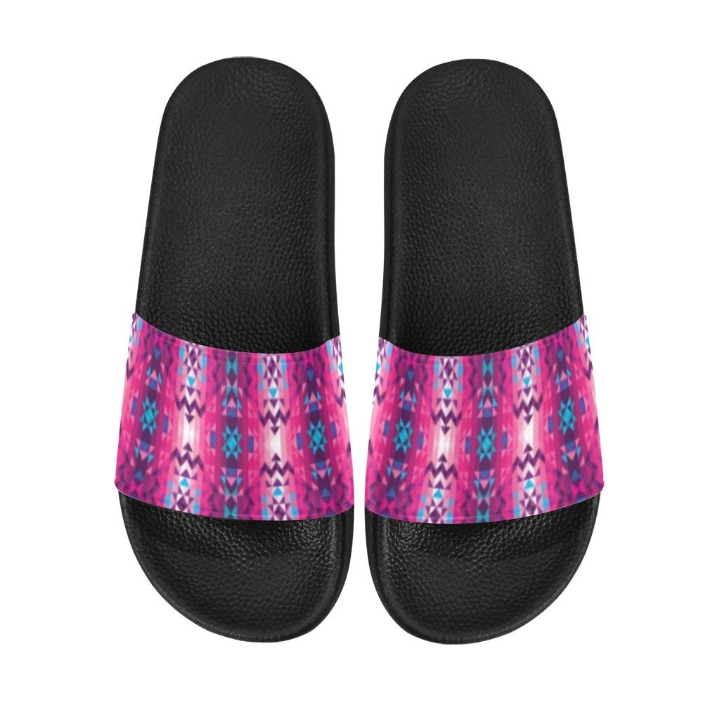 Bright Wave Women's Slide Sandals (Model 057) Women's Slide Sandals (057) e-joyer