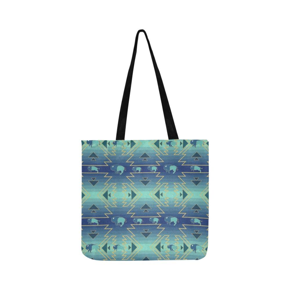Buffalo Run Reusable Shopping Bag Model 1660 (Two sides) Shopping Tote Bag (1660) e-joyer