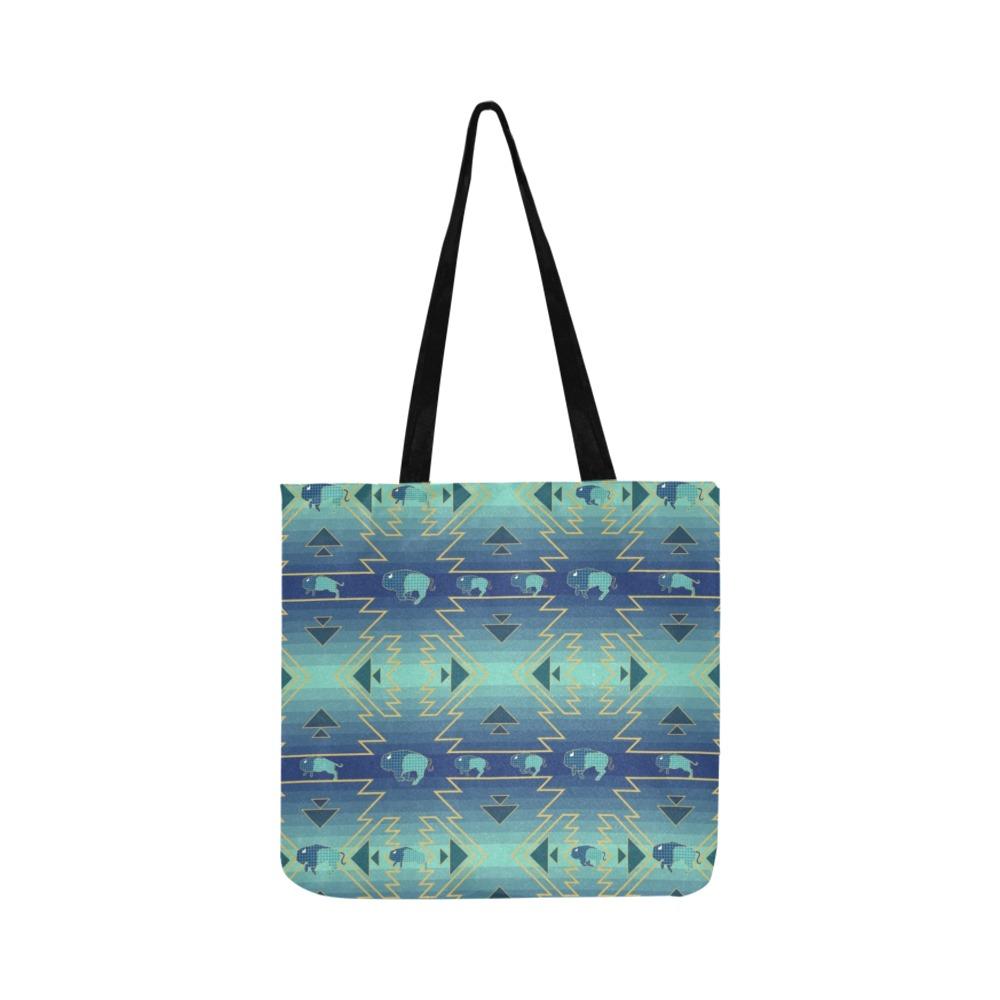 Buffalo Run Reusable Shopping Bag Model 1660 (Two sides) Shopping Tote Bag (1660) e-joyer