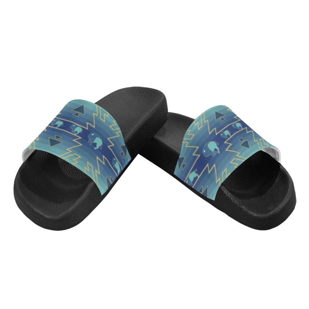 Buffalo Run Women's Slide Sandals (Model 057) Women's Slide Sandals (057) e-joyer