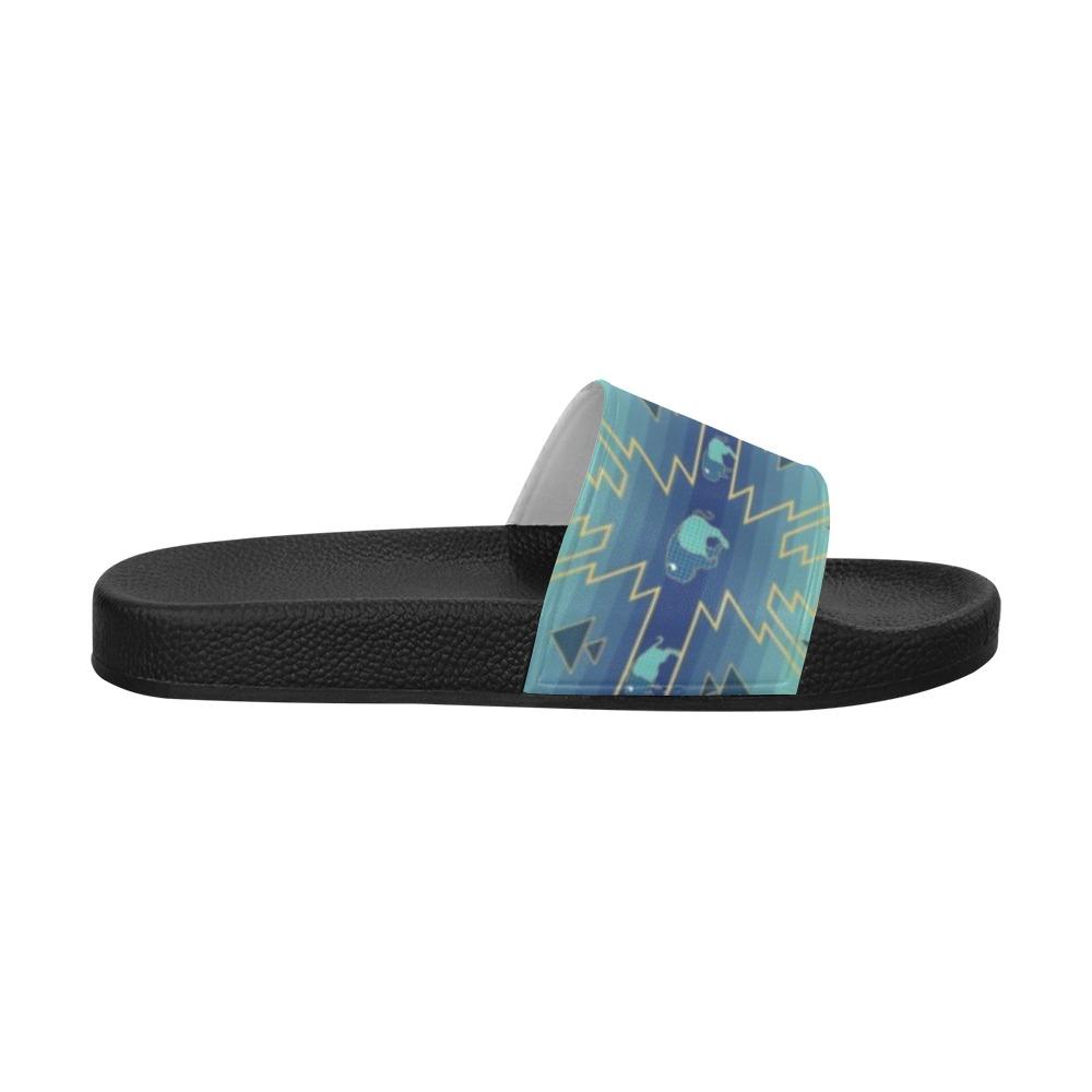 Buffalo Run Women's Slide Sandals (Model 057) Women's Slide Sandals (057) e-joyer