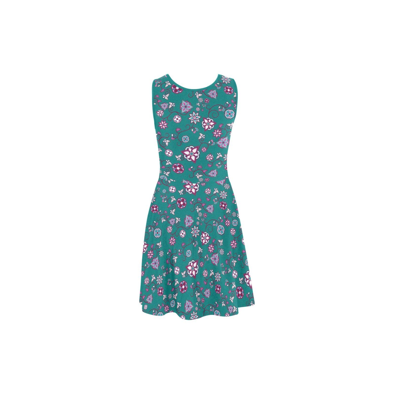 Burgundy Bloom Atalanta Sundress (Model D04) Atalanta Sundress (D04) e-joyer