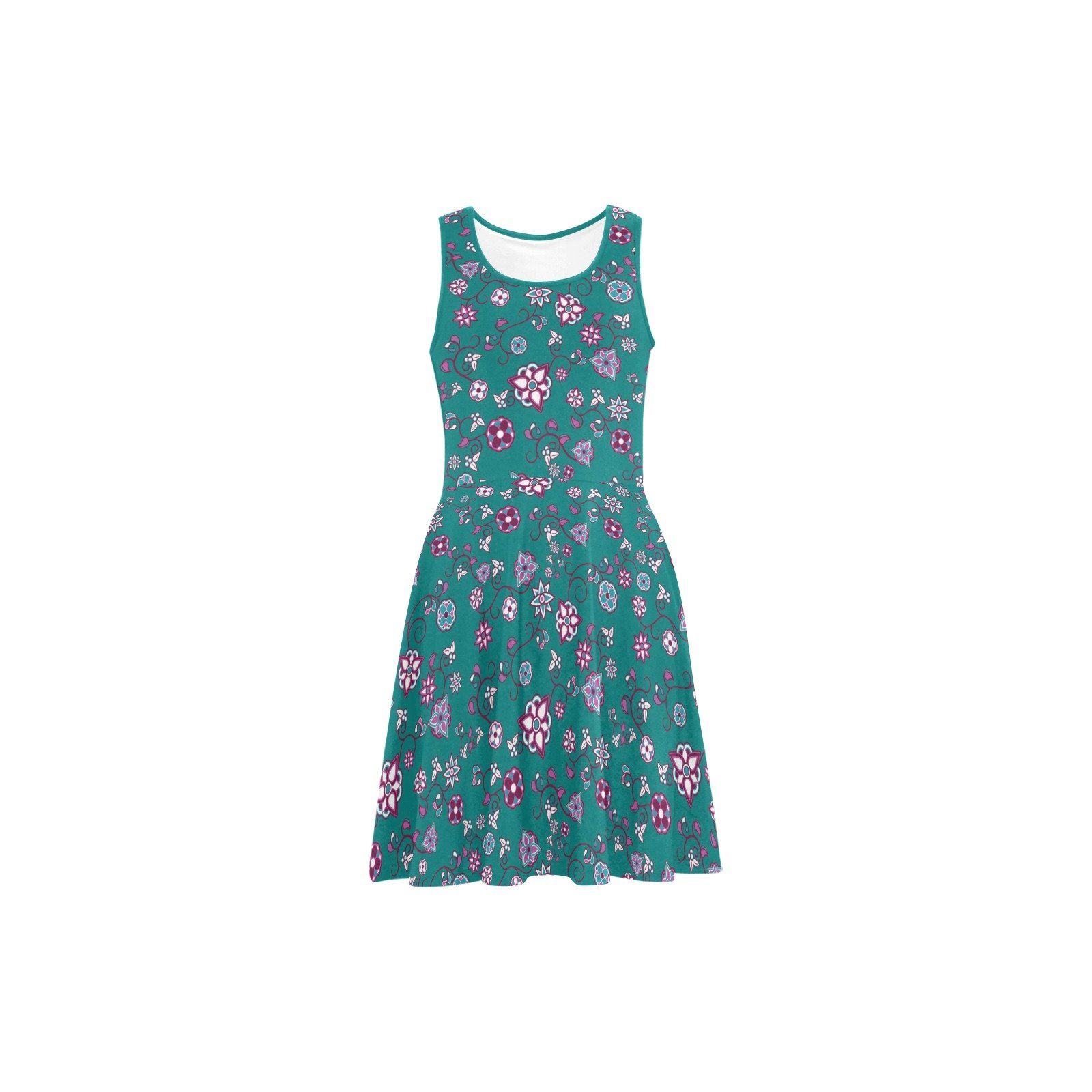 Burgundy Bloom Atalanta Sundress (Model D04) Atalanta Sundress (D04) e-joyer