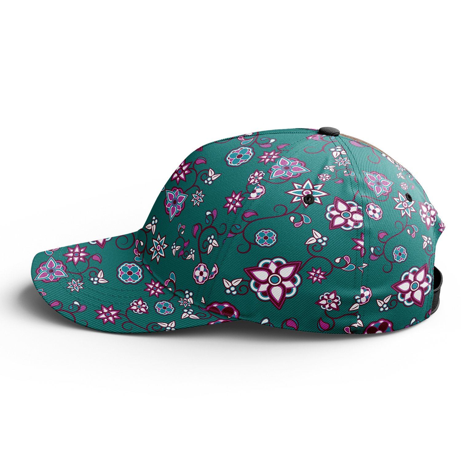 Burgundy Bloom Snapback Hat hat Herman