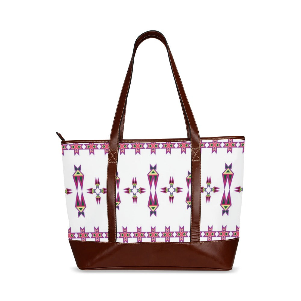 Four Directions Lodge Flurry Tote Handbag