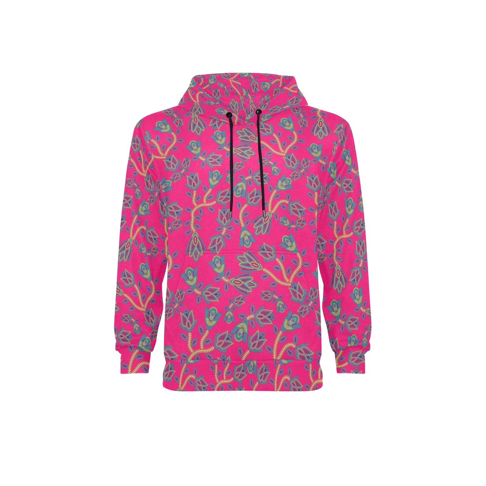 Beaded Lemonade Men's Long Sleeve Fleece Hoodie