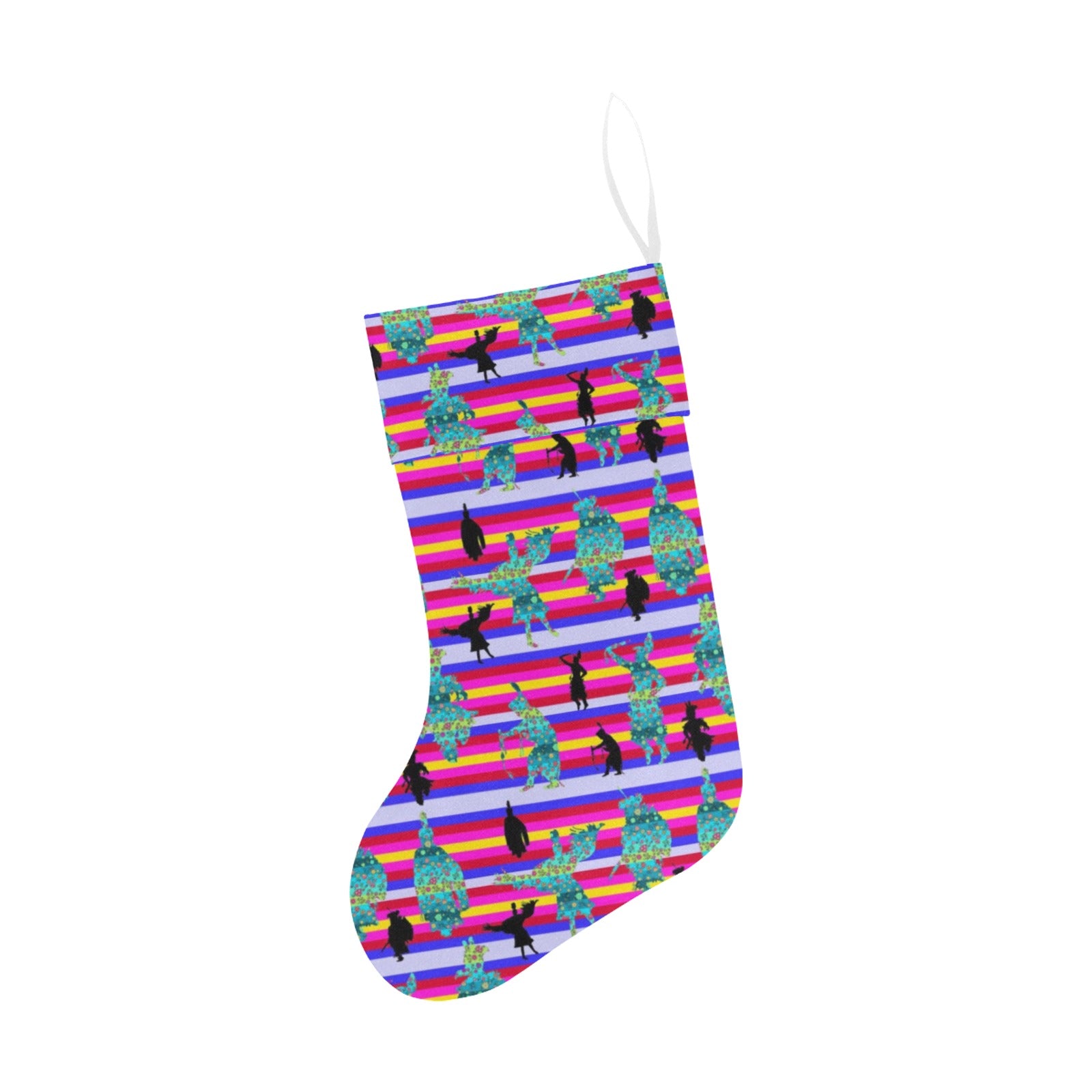 Dancers Sky Dance Christmas Stocking
