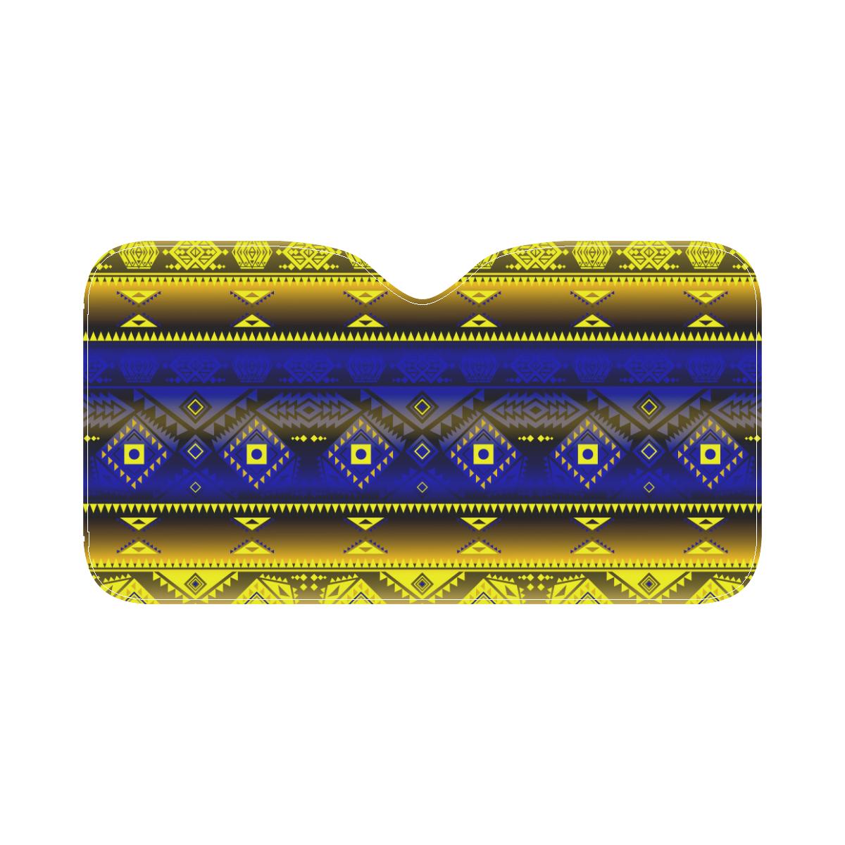 California Coast Afternoon Storm Car Sun Shade 55"x30" Car Sun Shade e-joyer