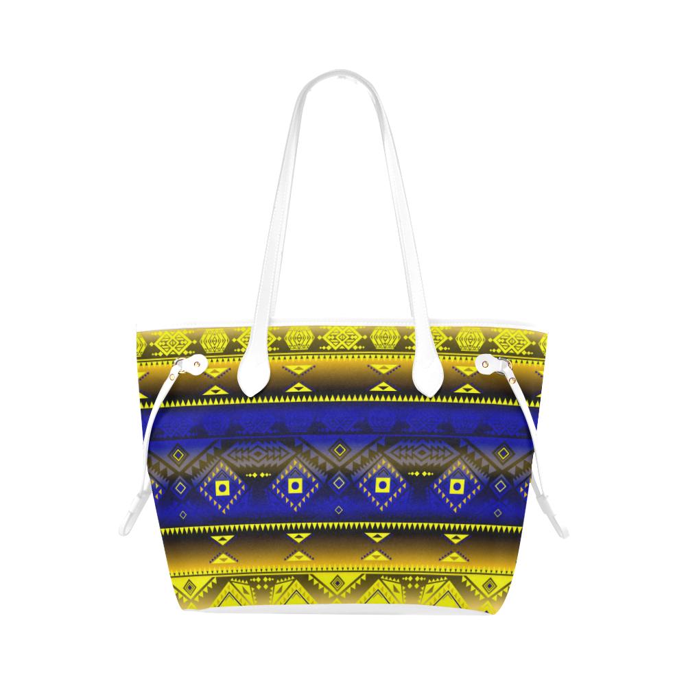 California Coast Afternoon Storm Clover Canvas Tote Bag (Model 1661) Clover Canvas Tote Bag (1661) e-joyer