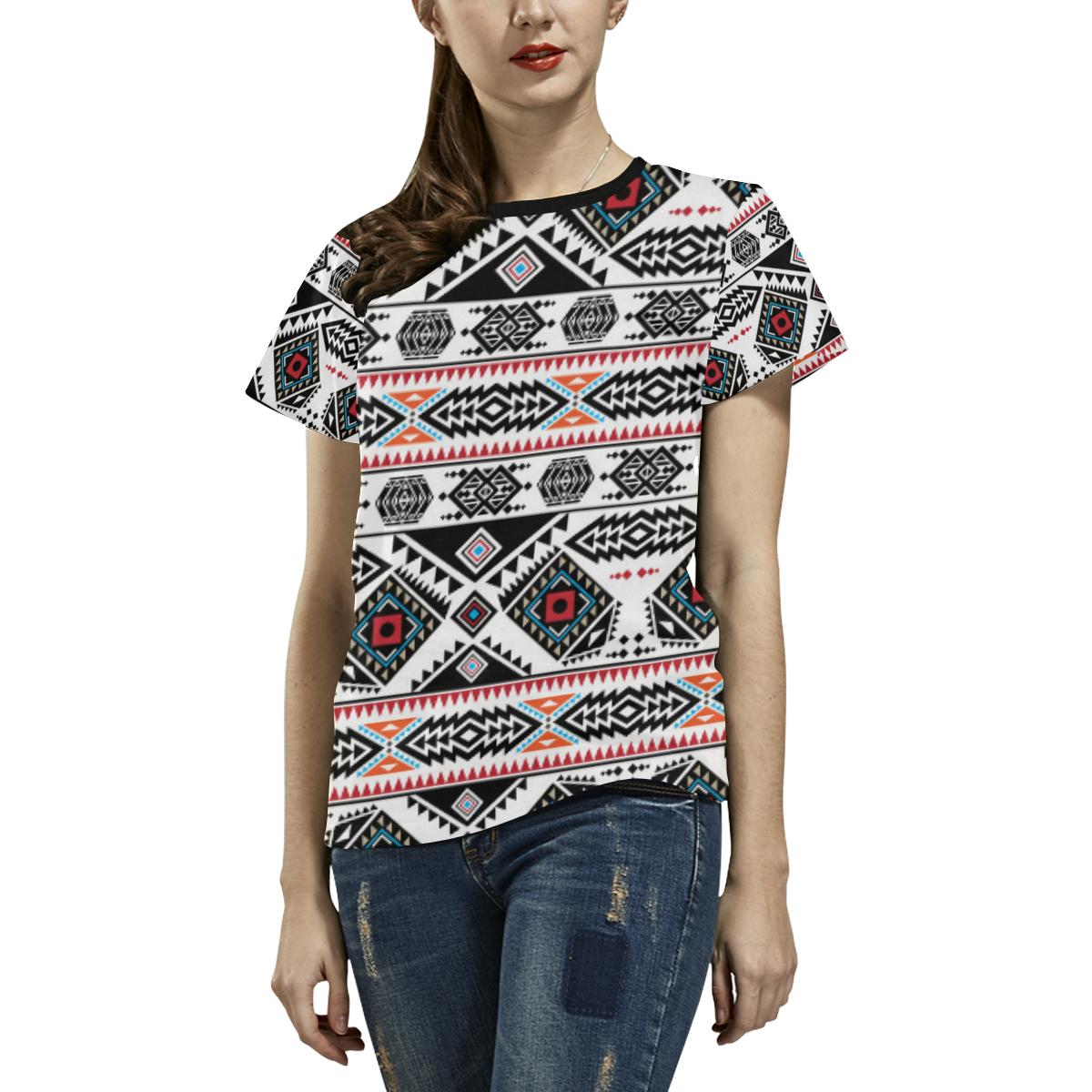 California Coast All Over Print T-shirt for Women/Large Size (USA Size) (Model T40) All Over Print T-Shirt for Women/Large (T40) e-joyer