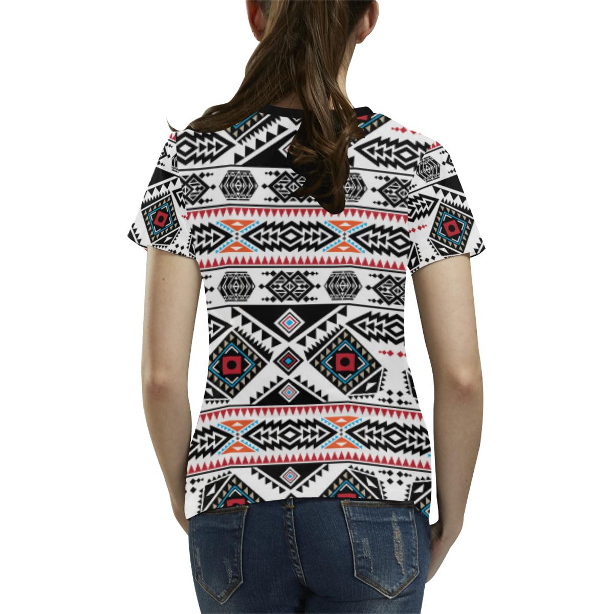 California Coast All Over Print T-shirt for Women/Large Size (USA Size) (Model T40) All Over Print T-Shirt for Women/Large (T40) e-joyer