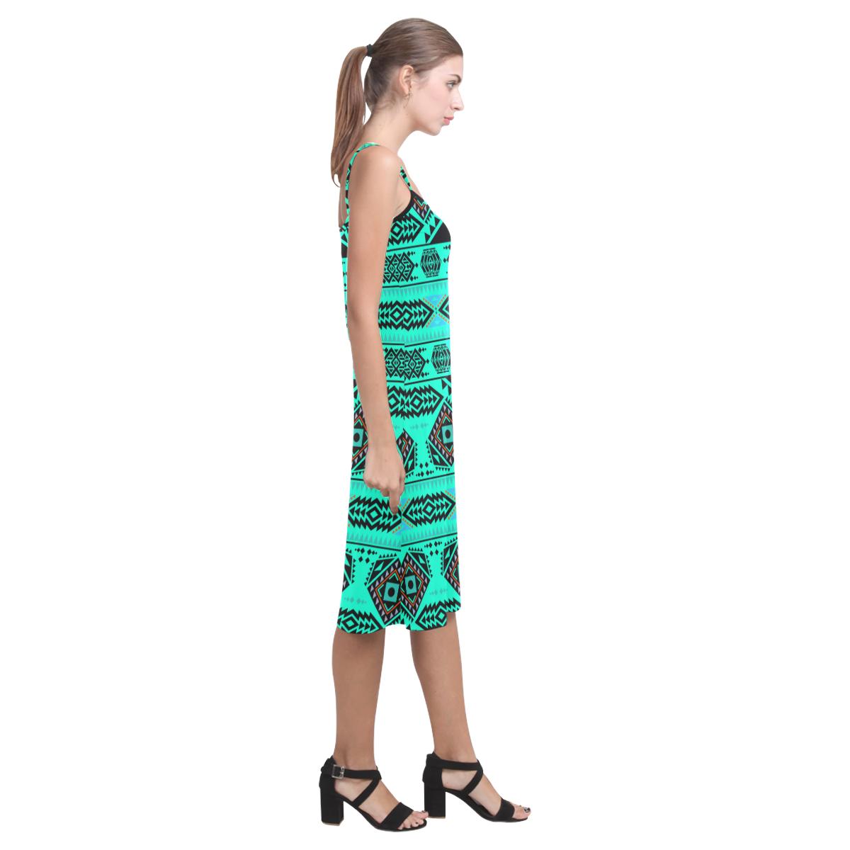 California Coast Big Seas Alcestis Slip Dress (Model D05) Alcestis Slip Dress (D05) e-joyer