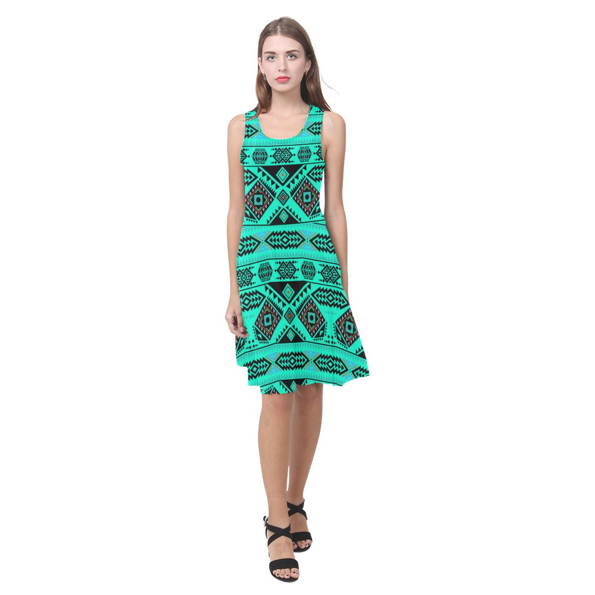 California Coast Big Seas Atalanta Casual Sundress(Model D04) Atalanta Sundress (D04) e-joyer