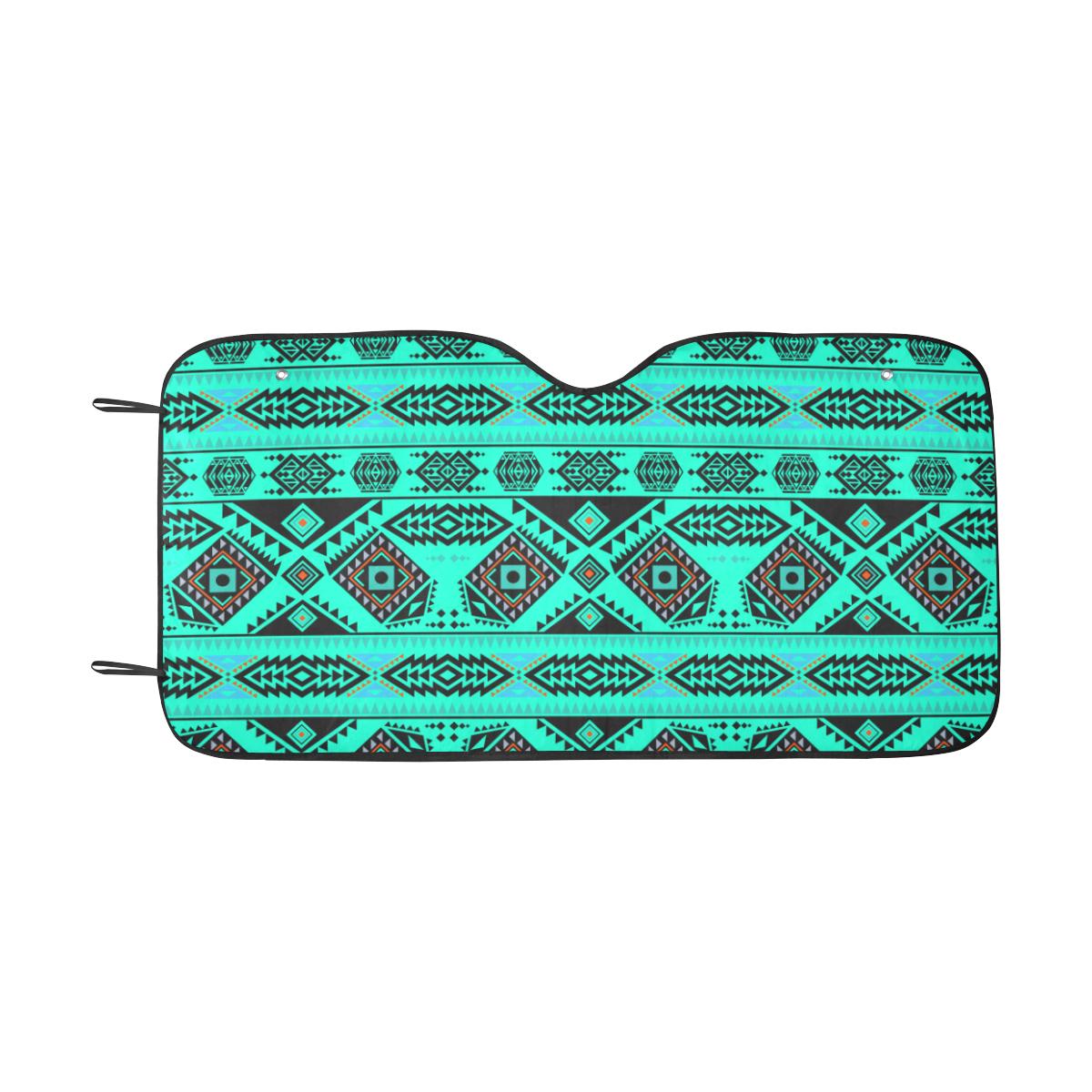 California Coast Big Seas Car Sun Shade 55"x30" Car Sun Shade e-joyer